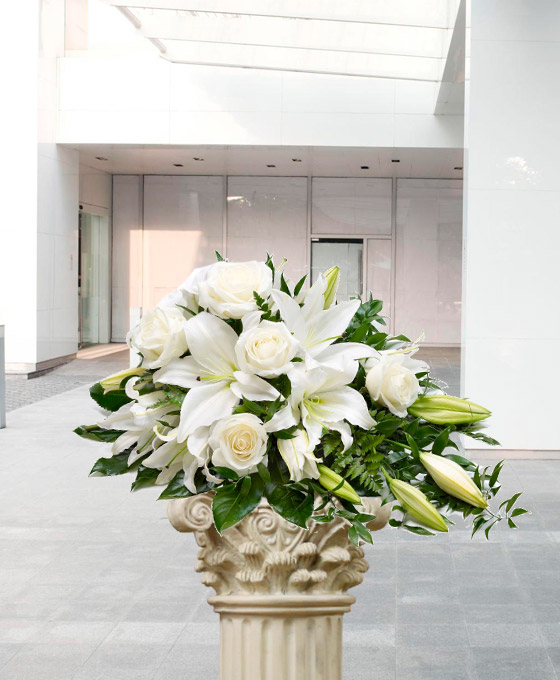 Envio de flores funerarias en Barcelona