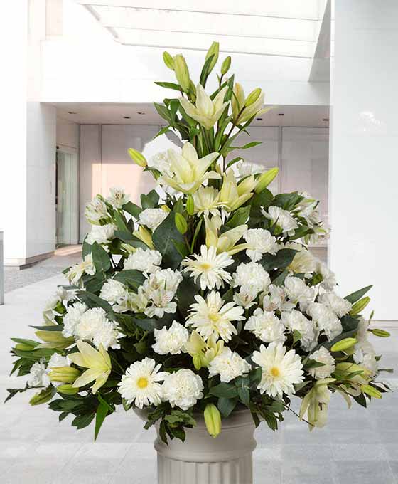 Envío de flores para funeral